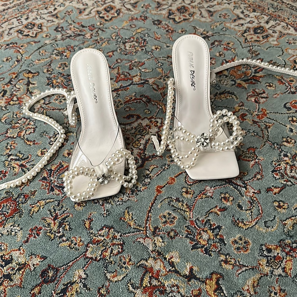 Pearl heels